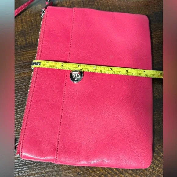 COACH Polly Pebbled Leather Crossbody Bag - Picture 10 of 11